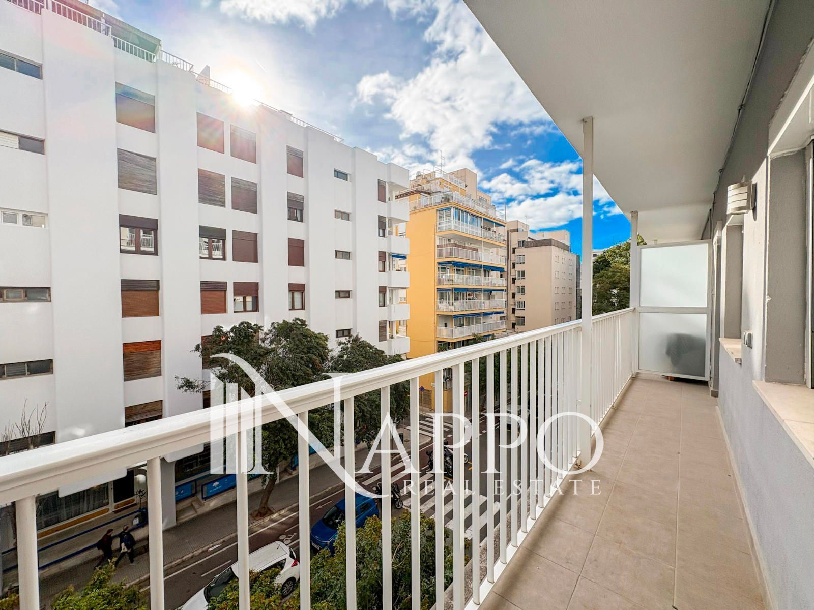 Vista exterior de Pis de lloguer en  Palma de Mallorca amb Aire condicionat, Calefacció i Terrassa