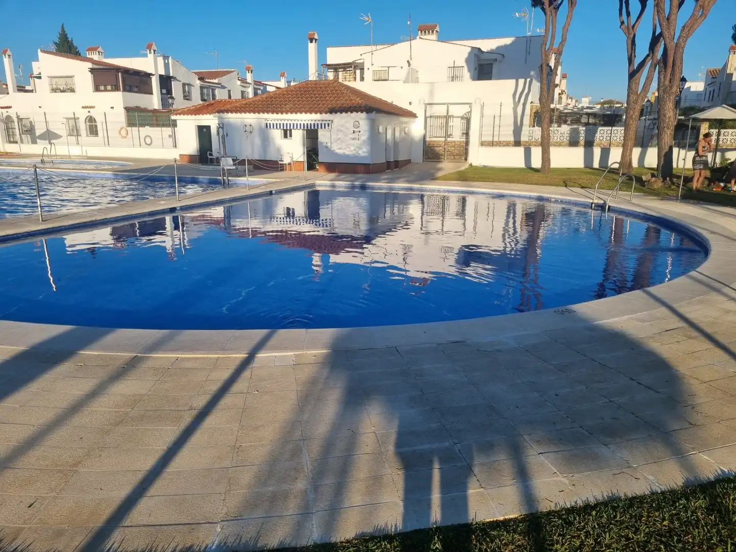 Swimming pool of Apartments for rent in Chiclana de la Frontera  with Furnished, Oven and Washing machine