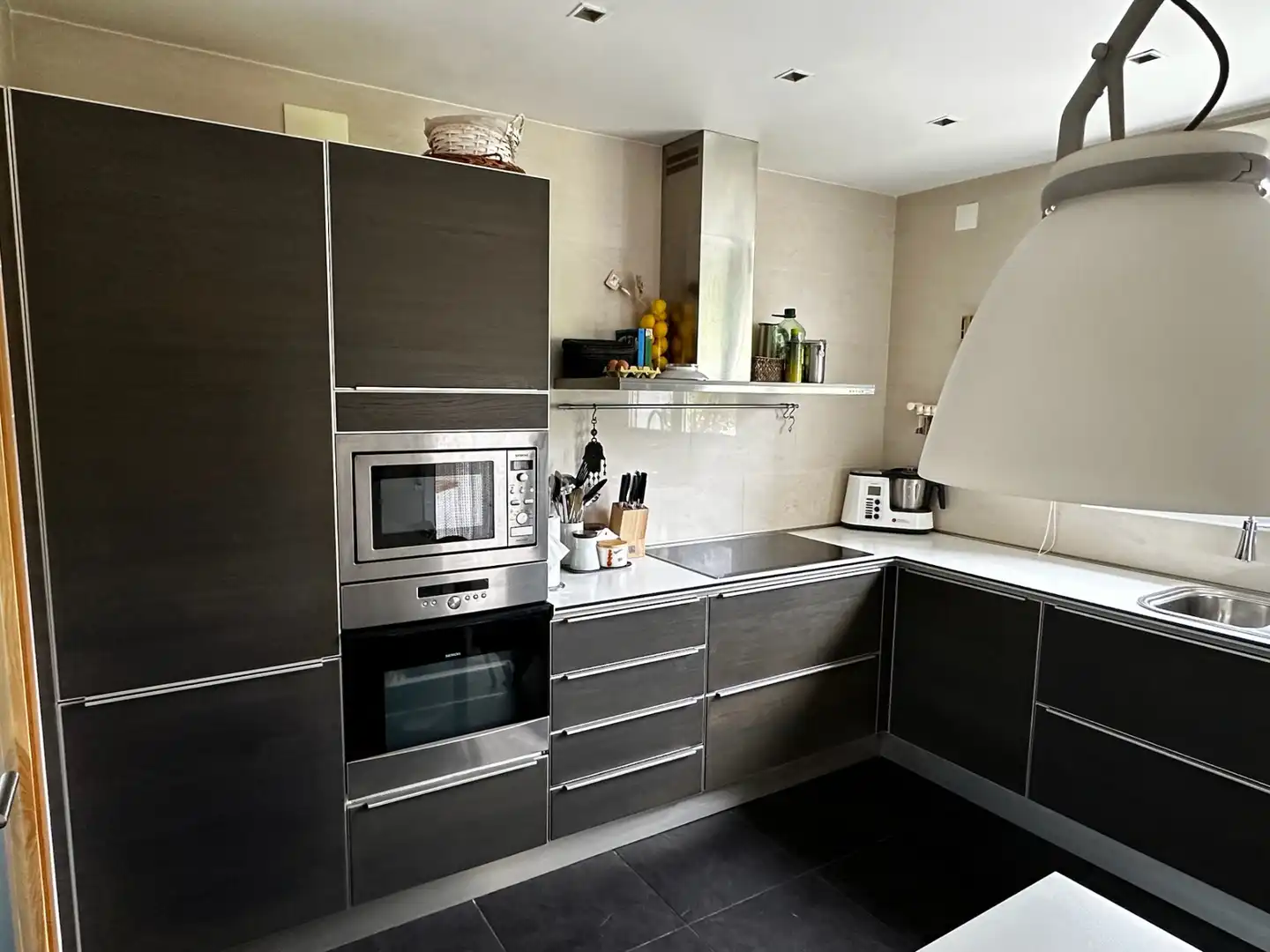 Cocina de Casa o chalet de alquiler en Mont-roig del Camp con Aire acondicionado, Jardín privado y Parquet