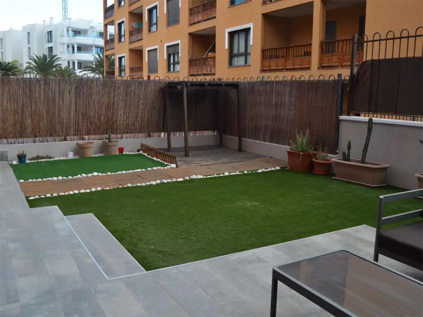 Terrasse von Wohnung zum Verkauf in Arona mit Schwimmbad