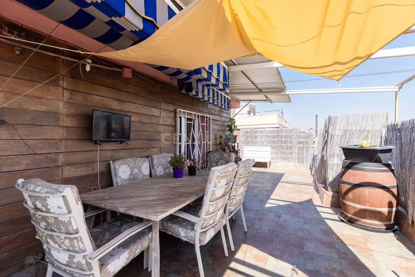 Terrasse von Wohnungen zum Verkauf in Mollet del Vallès mit Klimaanlage