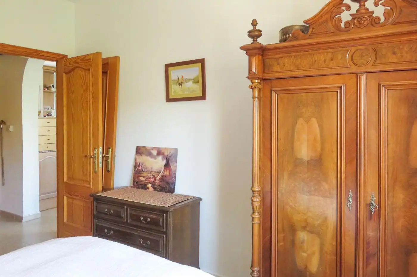 Bedroom of Houses for sale in Beniarbeig  with Air Conditioner, Heating and Private garden