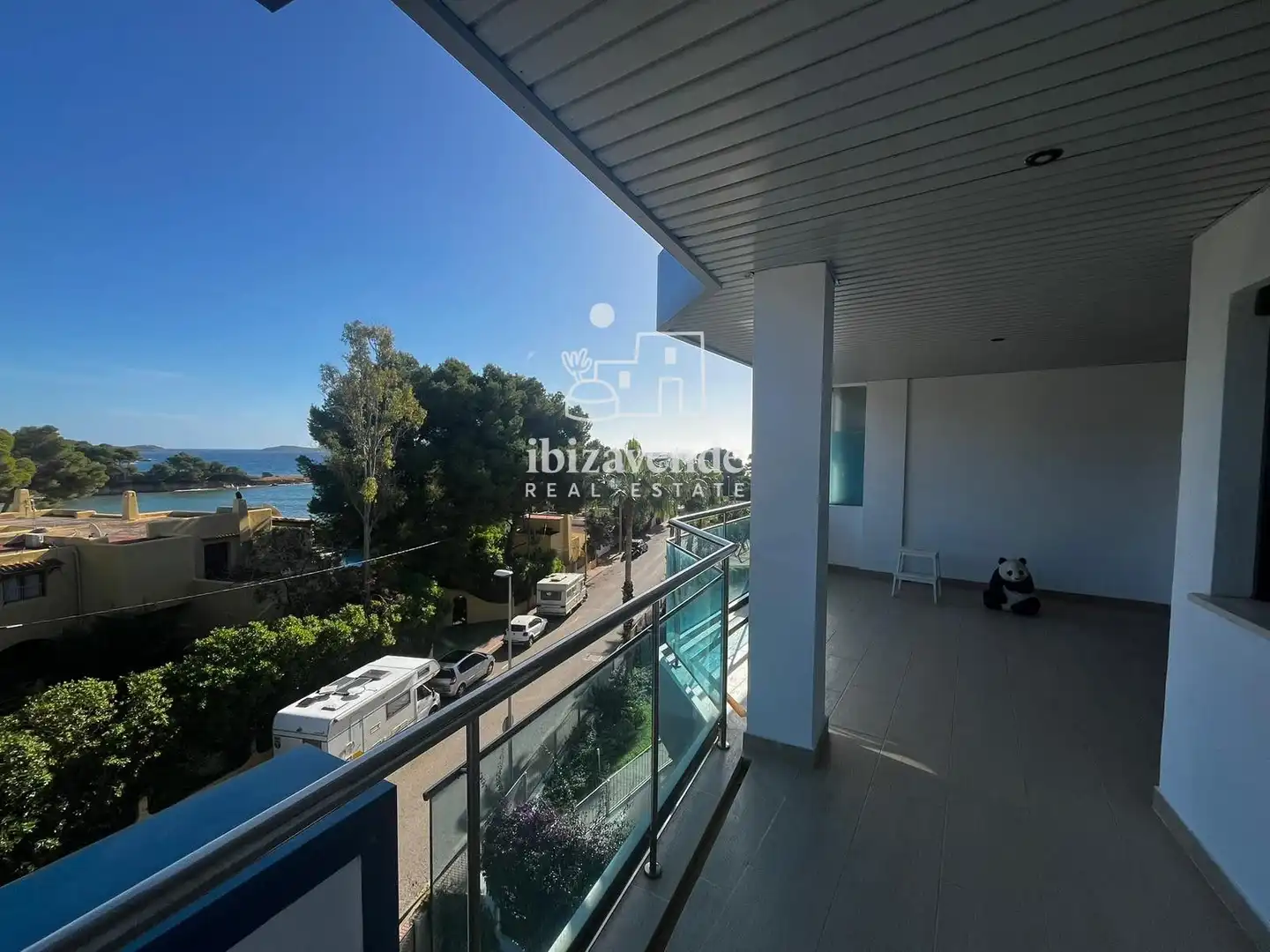 Vista exterior de Pis en venda en Santa Eulària des Riu amb Aire condicionat, Calefacció i Terrassa