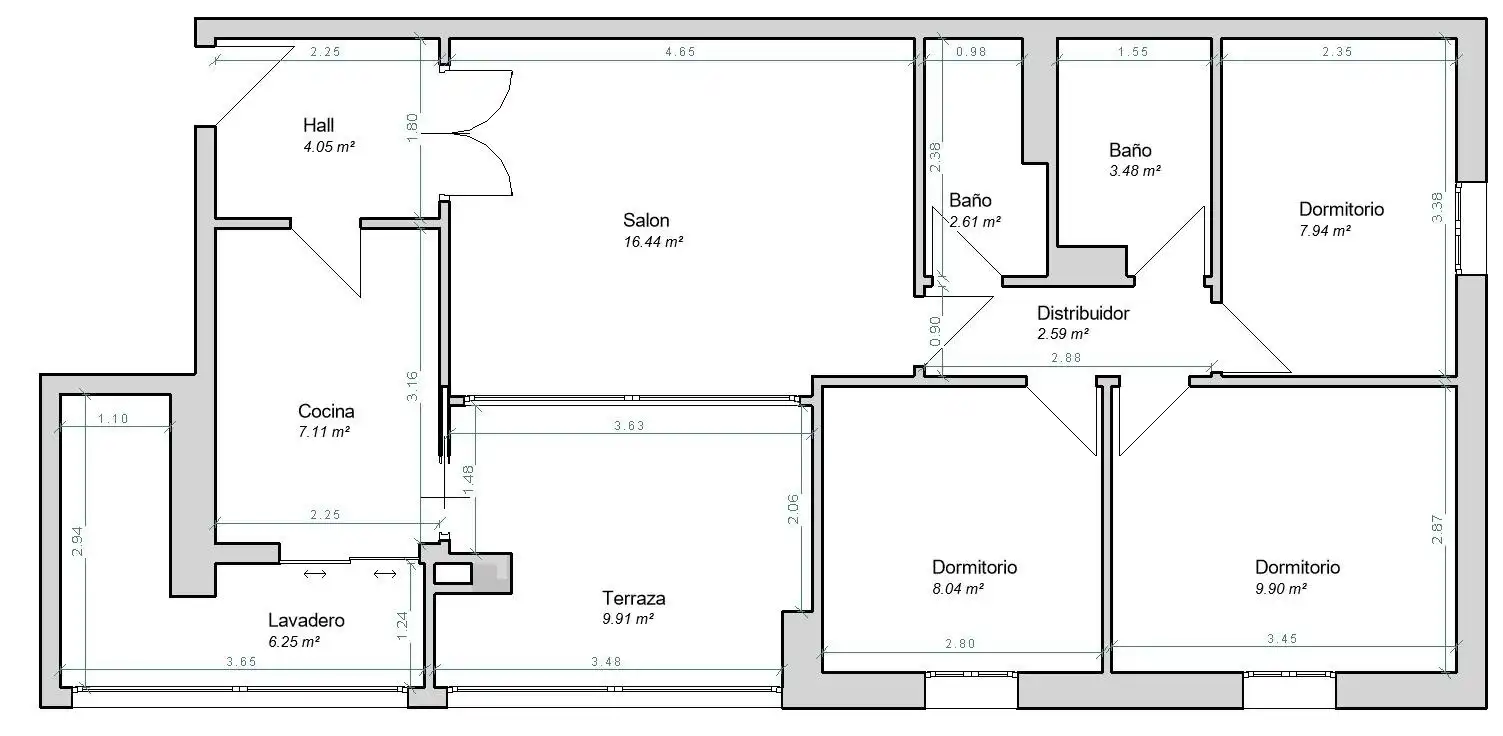 Flat for sale in Cádiz