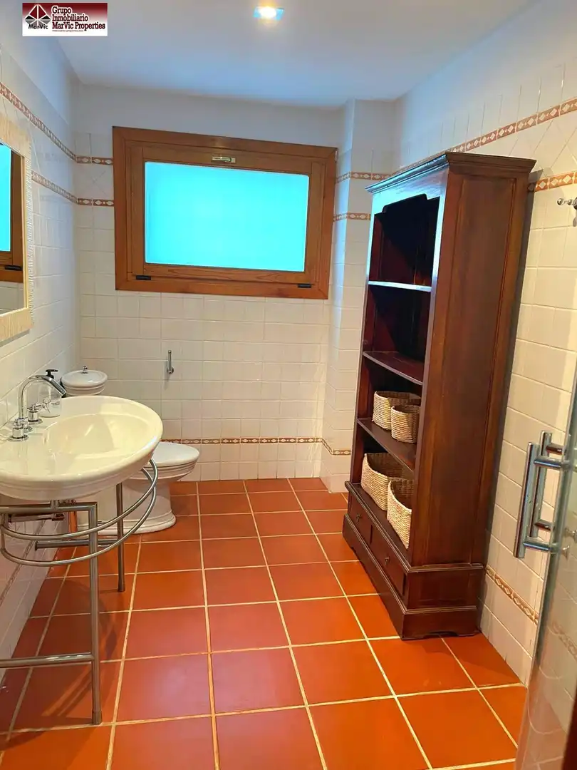 Baño de Casa o chalet en venta en Gandia con Aire acondicionado, Calefacción y Jardín privado