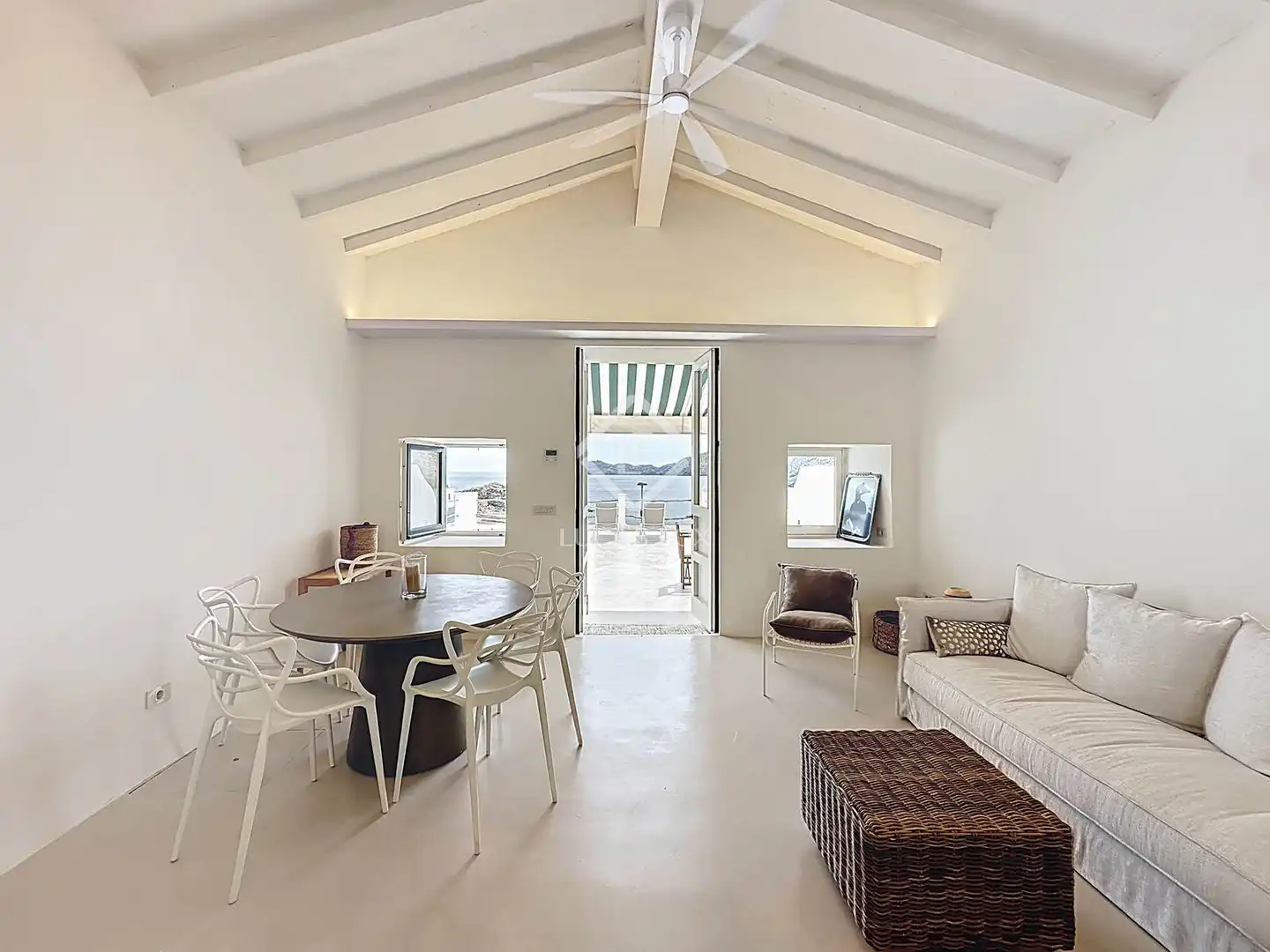 Sala de estar de Casa o chalet en venta en Maó - Mahón con Aire acondicionado, Calefacción y Terraza