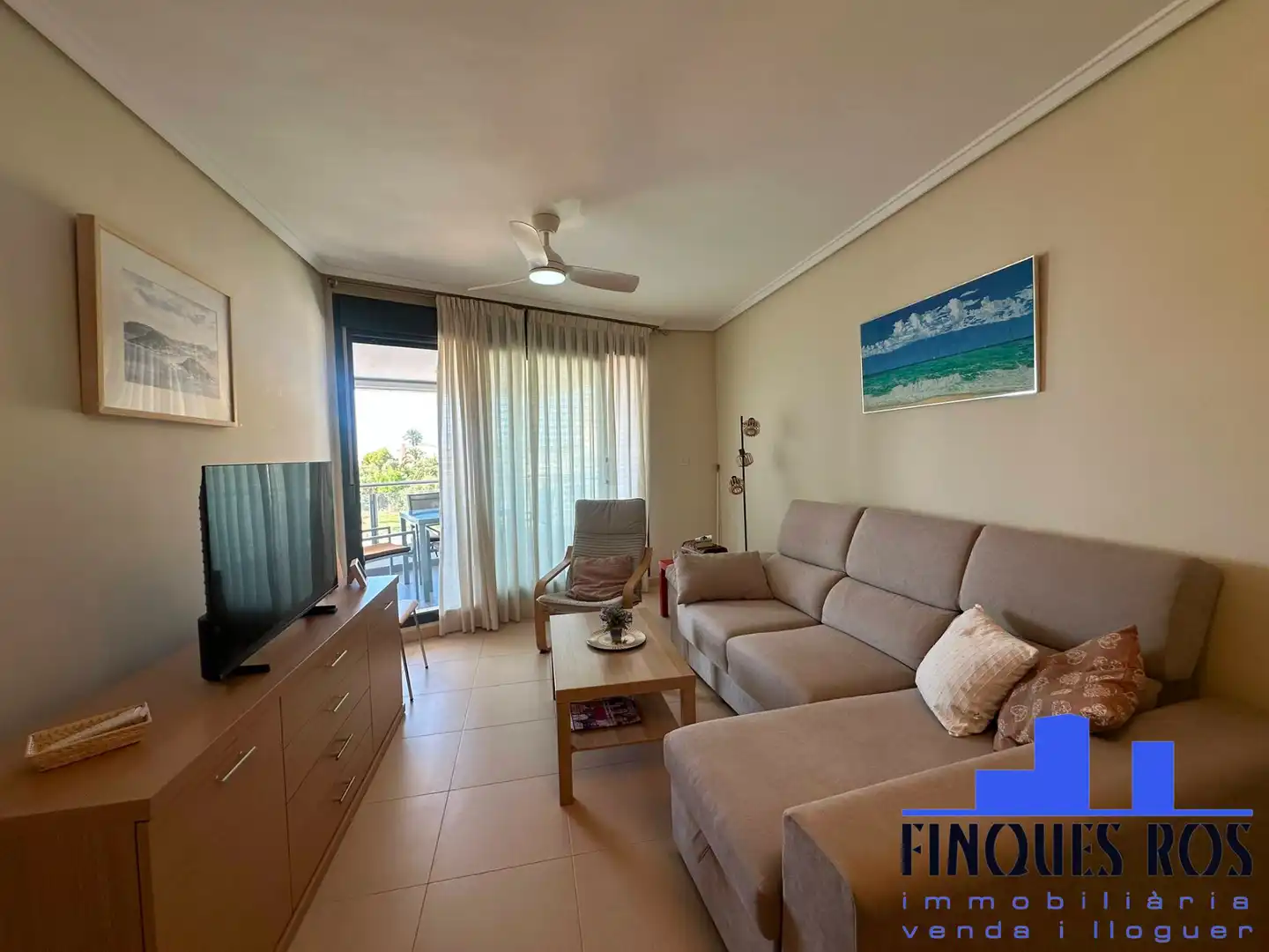 Sala d'estar de Apartament en venda en Vinaròs amb Aire condicionat, Calefacció i Terrassa