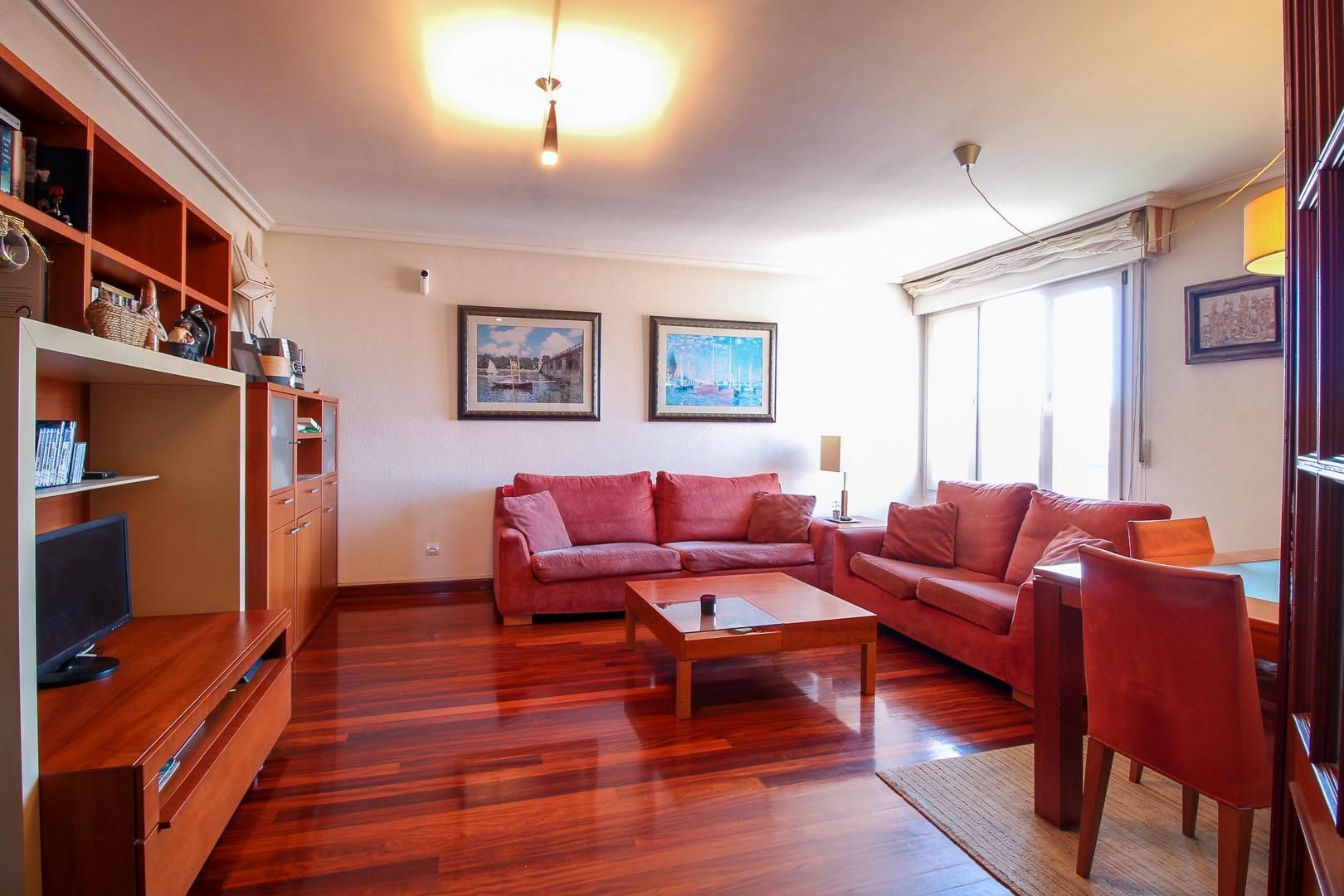 Living room of Duplex for sale in Santander  with Heating, Parquet flooring and Storage room