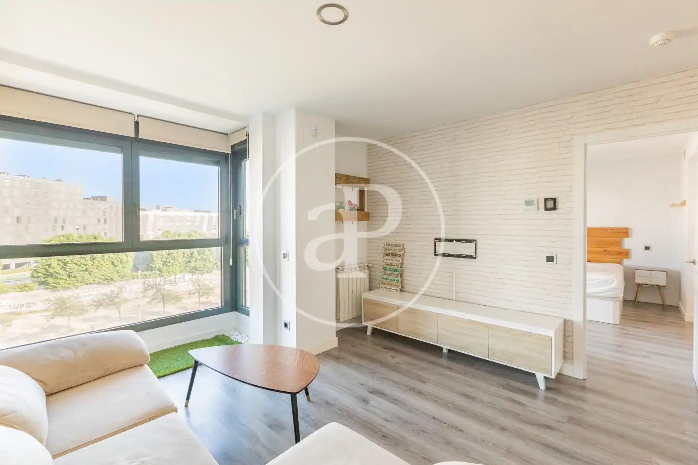 Sala de estar de Piso en venta en Madrid con Aire acondicionado, Calefacción y Jardín privado