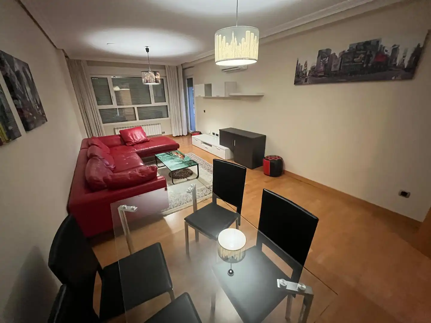 Living room of Flat for rent in  Logroño  with Furnished, Oven and Washing machine