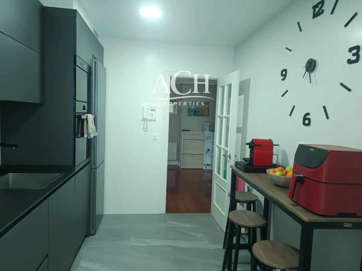 Cocina de Piso de alquiler en Sopela con Calefacción, Terraza y Amueblado