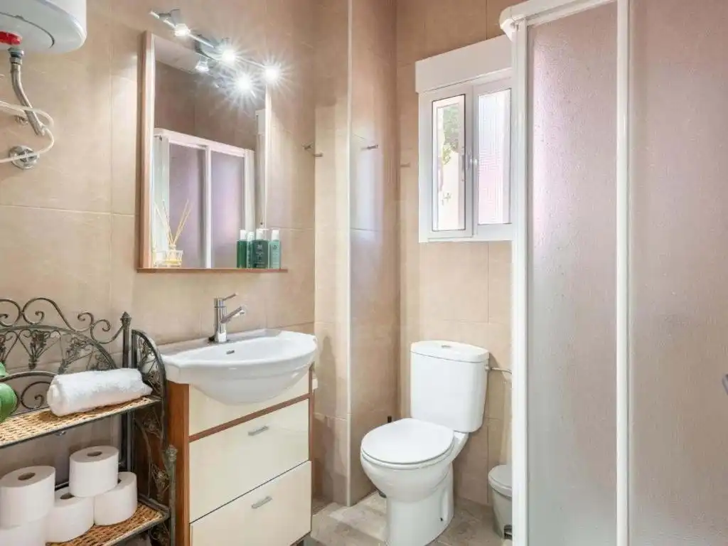 Bany de Casa o xalet en venda en Murcia amb Aire condicionat, Terrassa i Piscina
