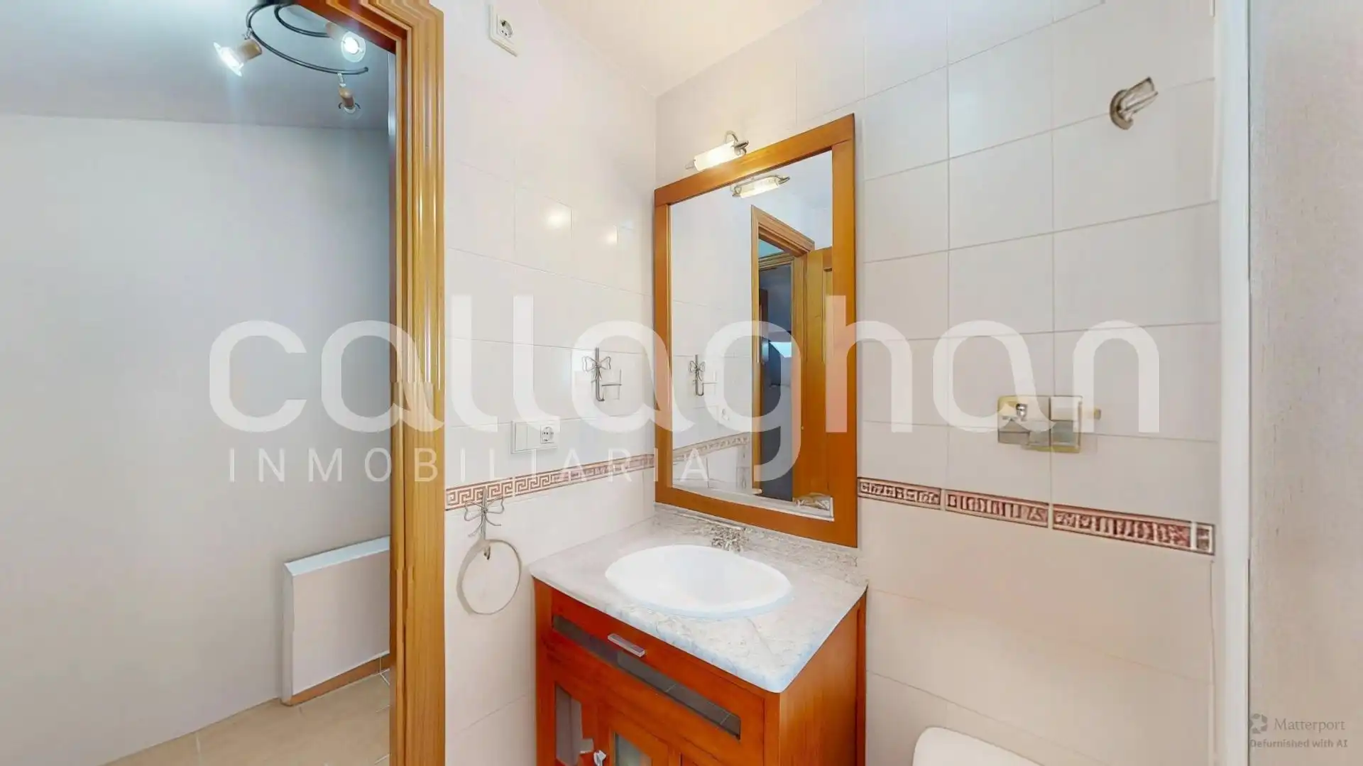 Badezimmer von Einfamilien-Reihenhaus zum Verkauf in Canet d'En Berenguer mit Klimaanlage, Heizung und Privatgarten