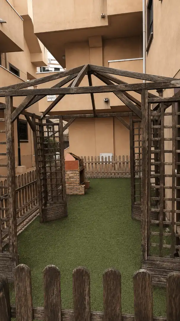 Terrace of Apartments for rent in Águilas  with Air Conditioner, Heating and Private garden