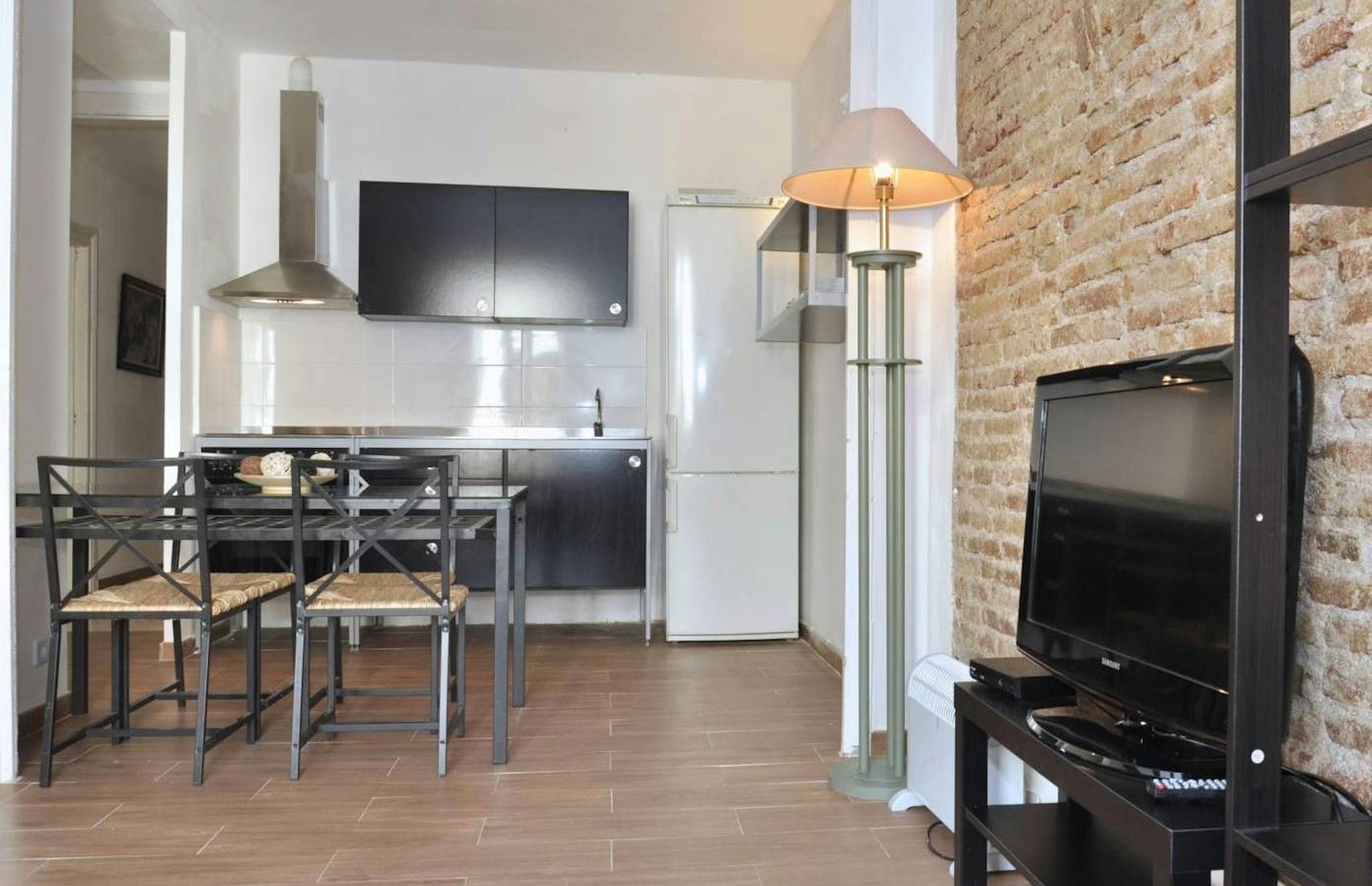 Kitchen of Flat to rent in  Barcelona Capital  with Air Conditioner, Heating and Furnished