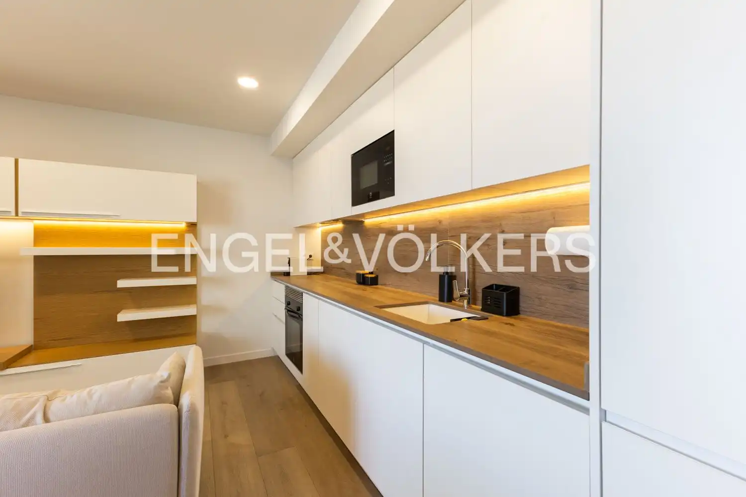 Kitchen of Flat for rent in El Puig de Santa Maria  with Air Conditioner, Heating and Private garden