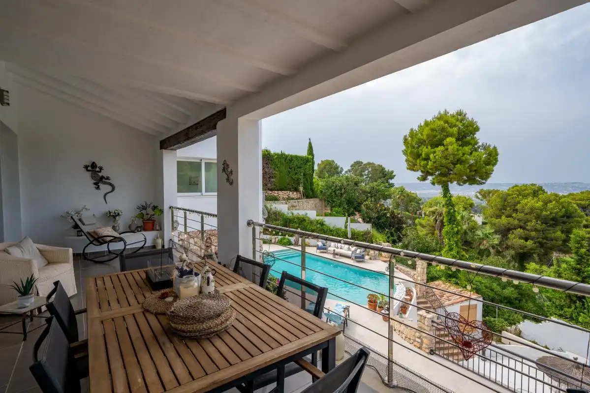 Terrassa de Casa o xalet en venda en Jávea / Xàbia amb Aire condicionat, Calefacció i Jardí privat