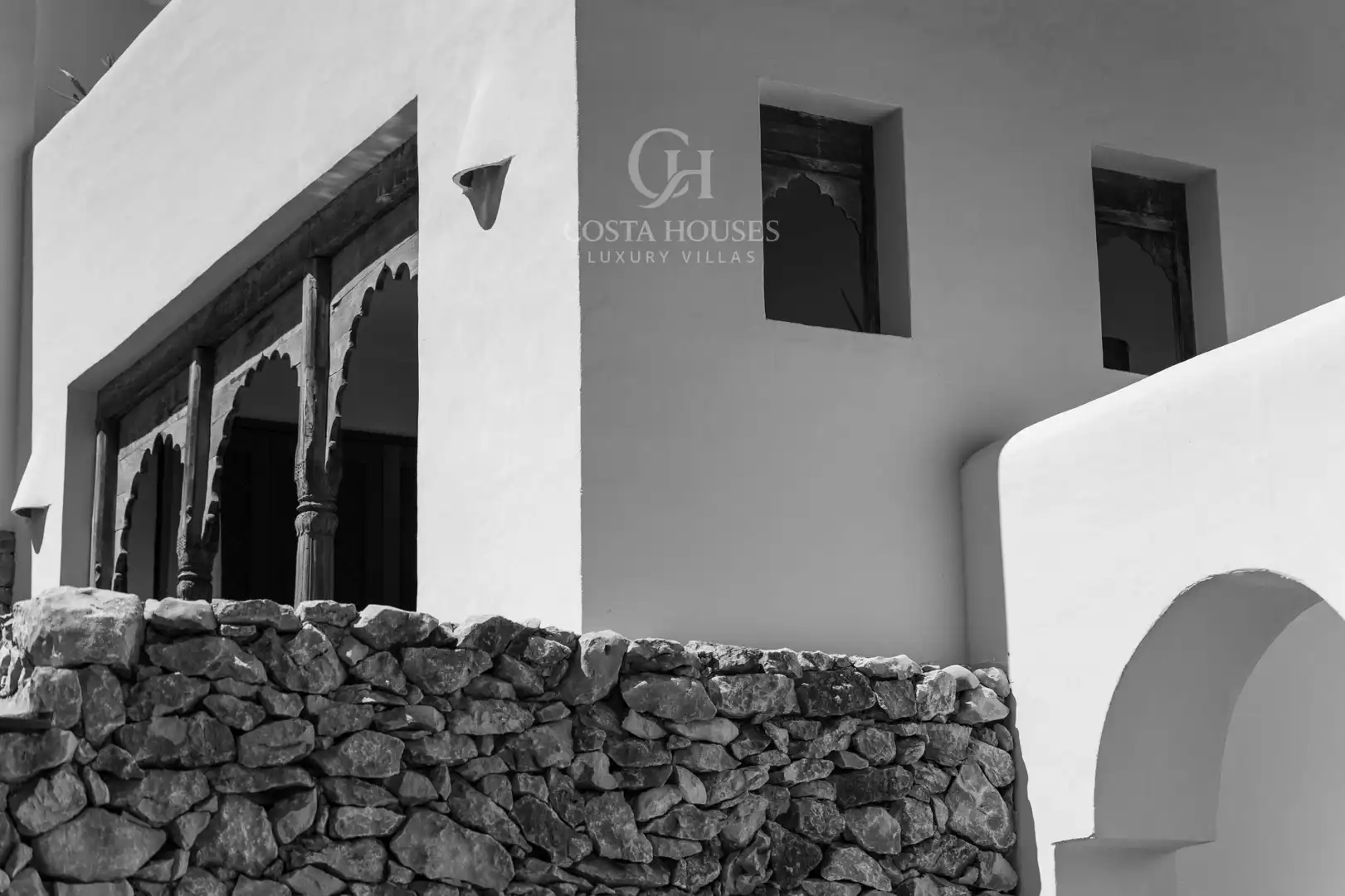 Vista exterior de Casa o xalet en venda en Moraira amb Aire condicionat, Calefacció i Jardí privat