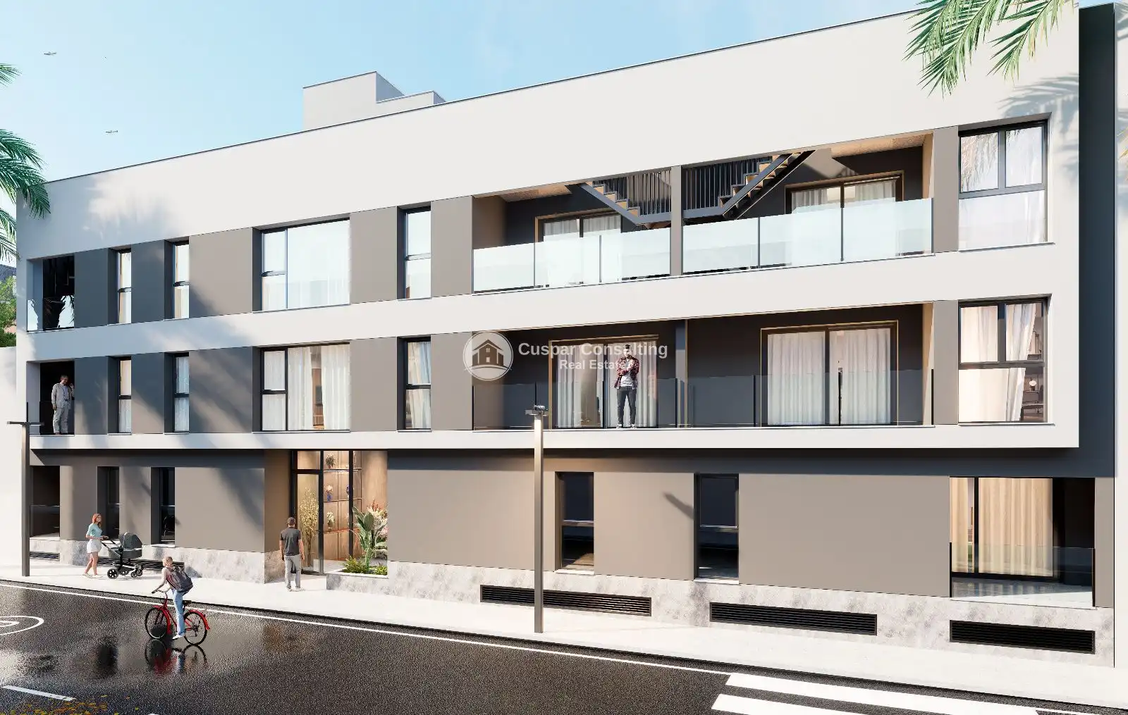 Vista exterior de Apartamento en venta en San Pedro del Pinatar con Calefacción y Terraza