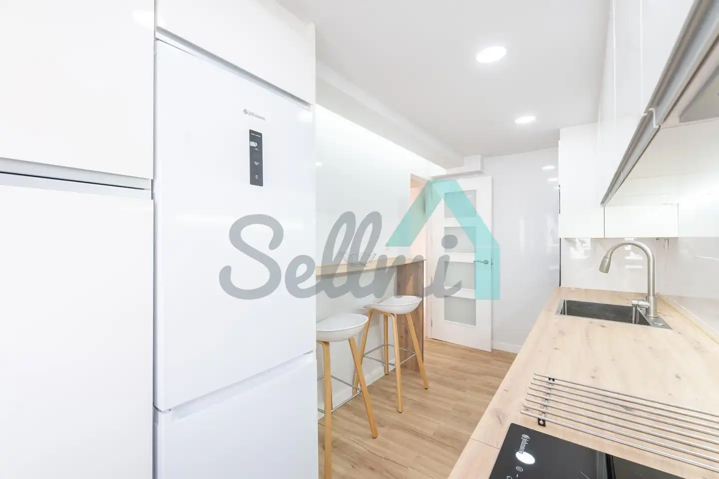 Cocina de Piso de alquiler en Gijón  con Calefacción, Amueblado y Internet