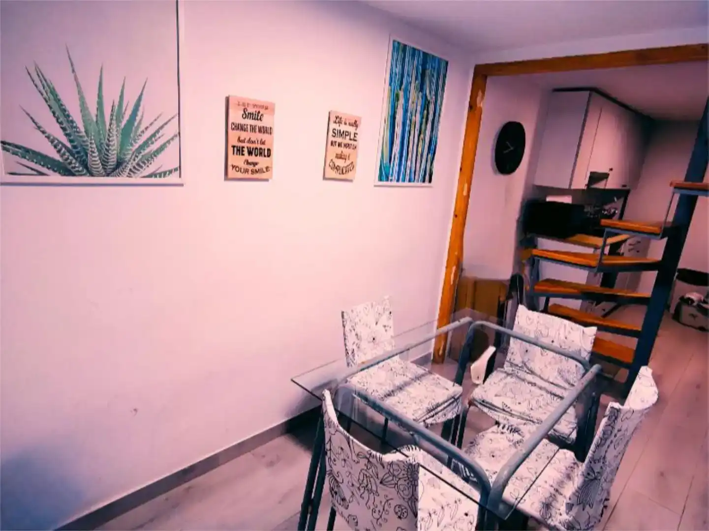 Esszimmer von Wohnungen zur Miete in Castellón de la Plana / Castelló de la Plana mit Klimaanlage, Möbliert und Balkon