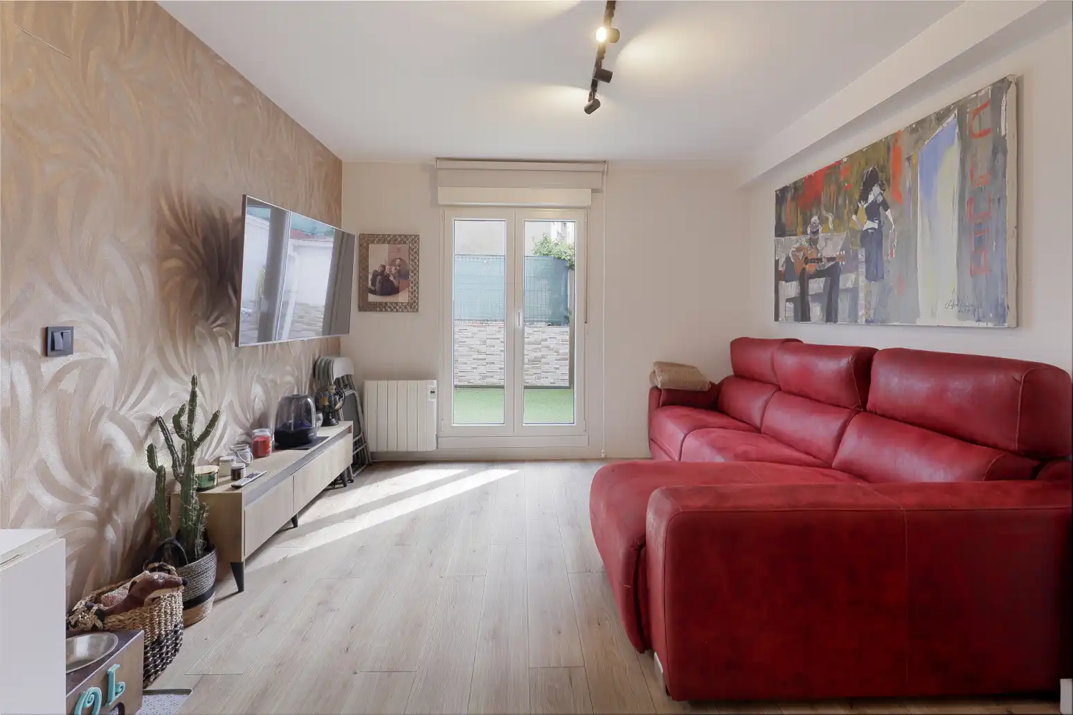 Sala d'estar de Pis en venda en Gijón  amb Calefacció i Terrassa