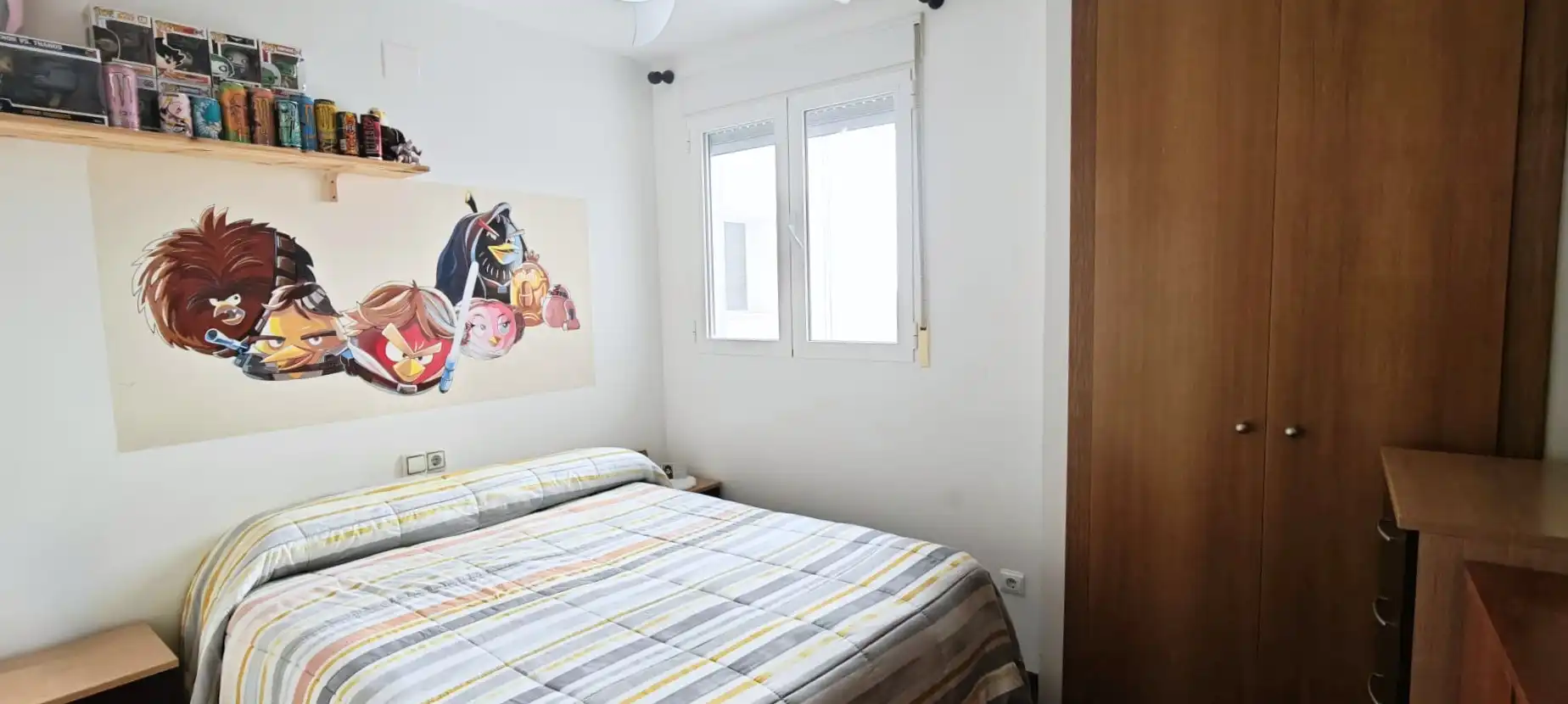 Bedroom of Attic for sale in Aldaia  with Air Conditioner, Heating and Terrace