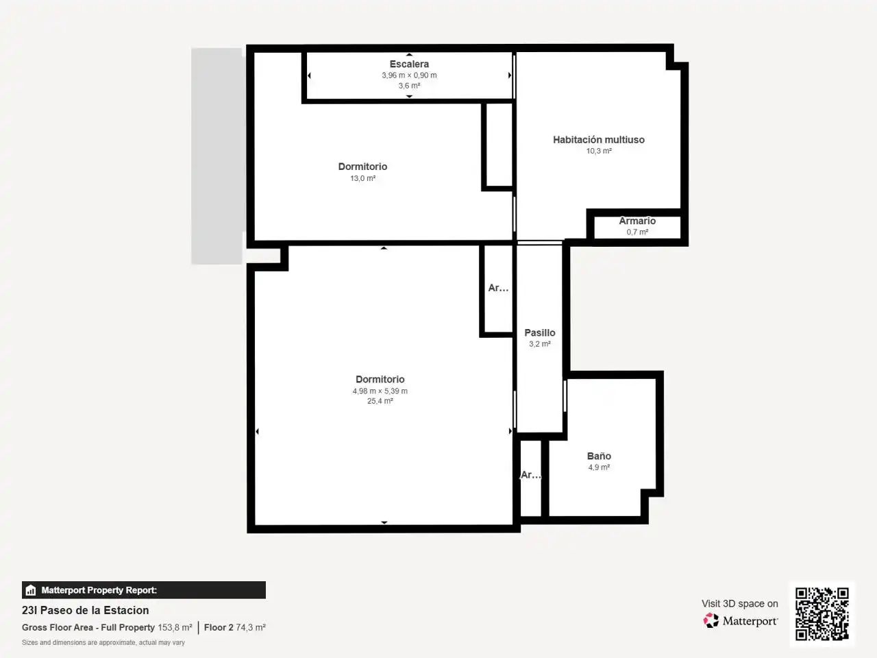 Wohnung zum Verkauf in Ávila mit Klimaanlage, Parkett und Terrasse