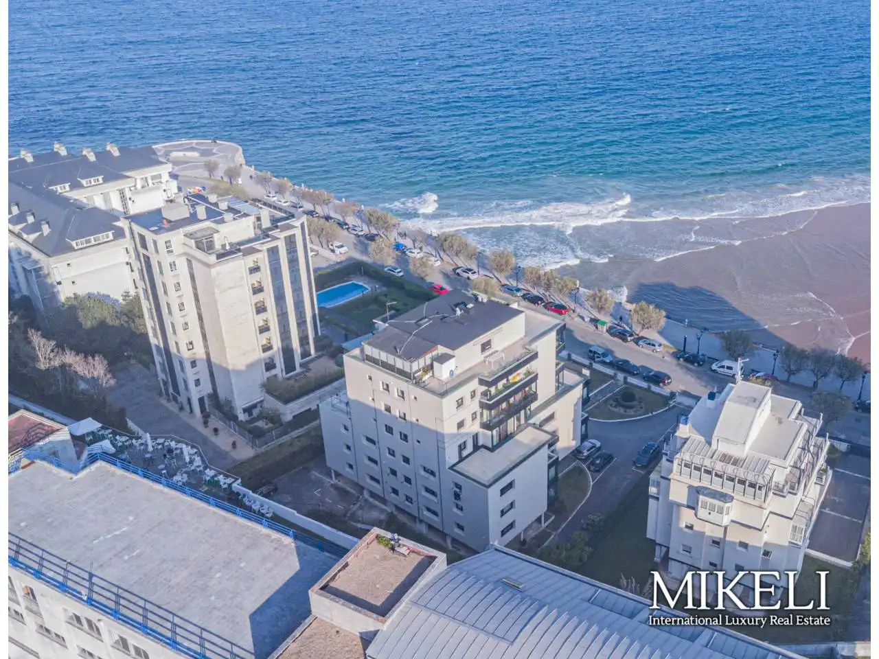 Außenansicht von Wohnung zum Verkauf in Santander mit Heizung, Parkett und Terrasse