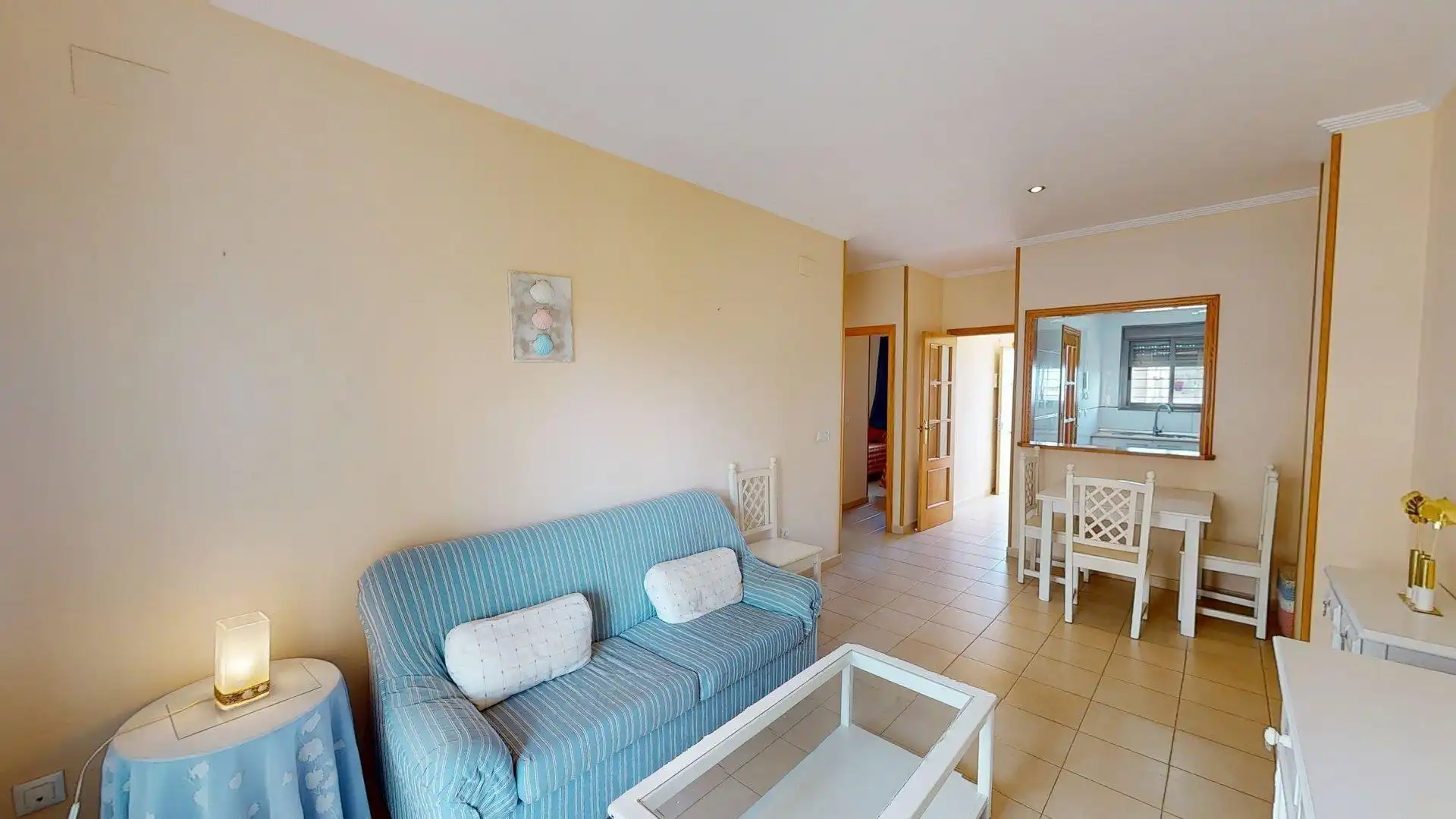 Sala d'estar de Pis en venda en Isla Cristina amb Jardí privat, Terrassa i Traster