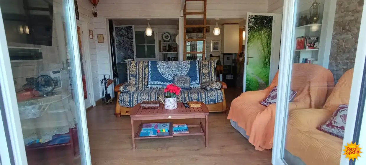 Sala de estar de Finca rústica en venta en María con Terraza