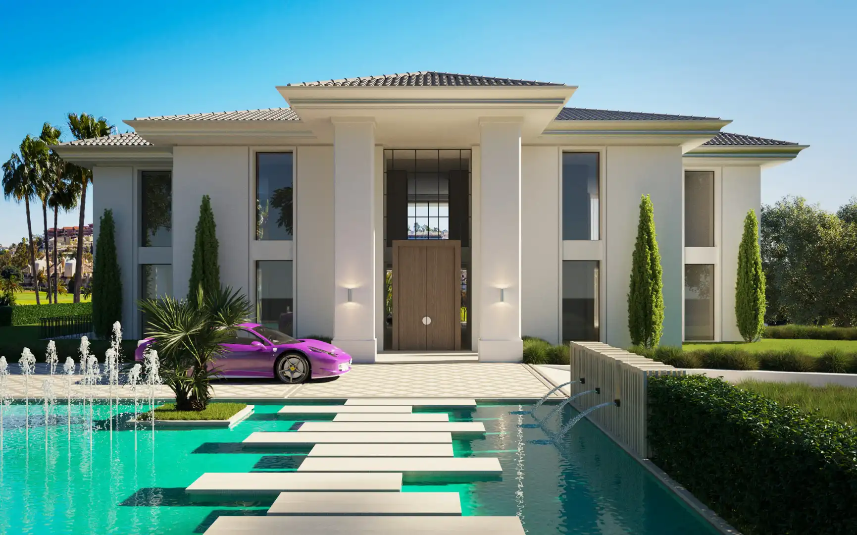 Casa con piscina en venta en FLAMINGOS 76