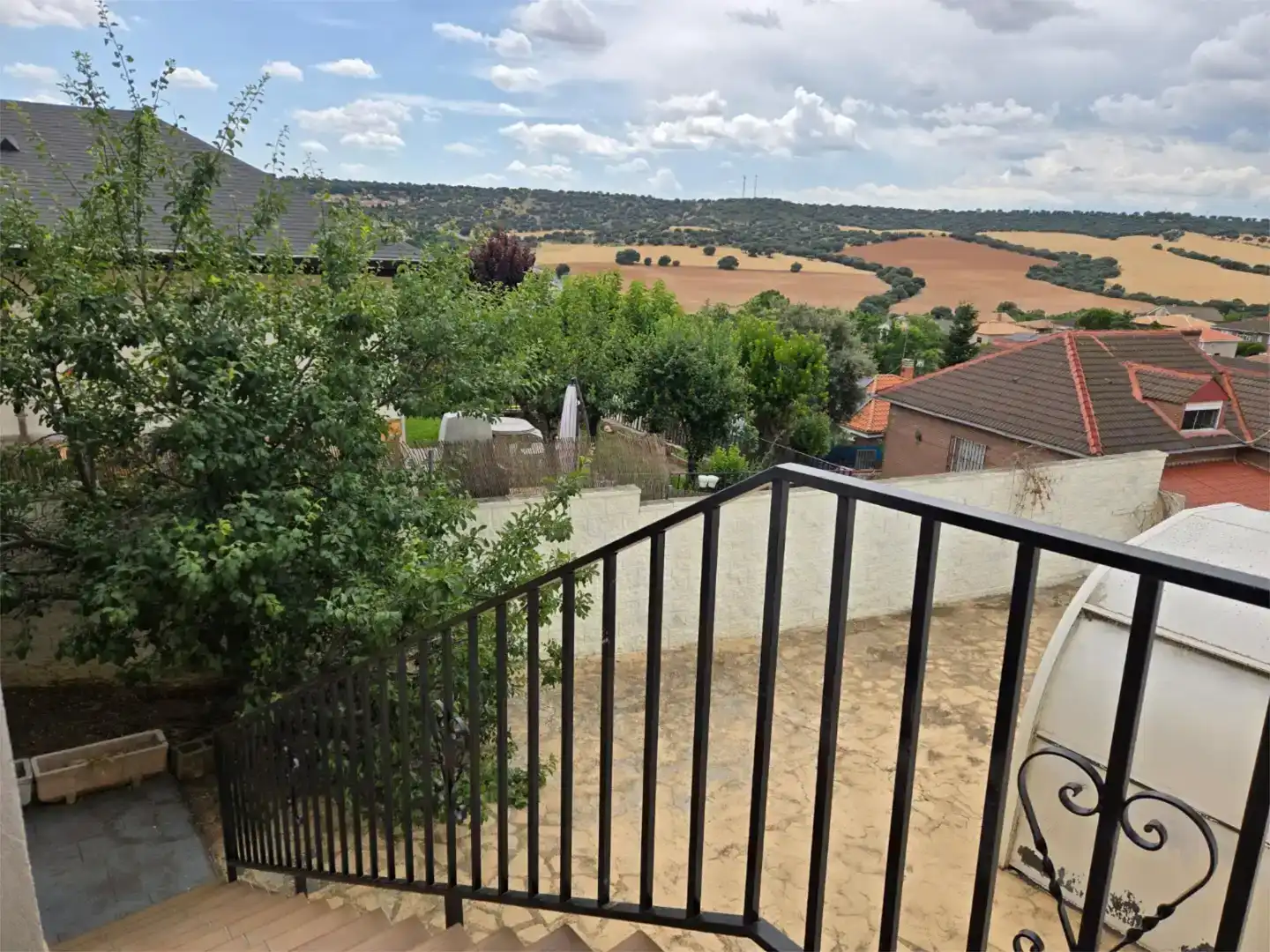 Terrassa de Casa o xalet en venda en Torrejón del Rey amb Piscina