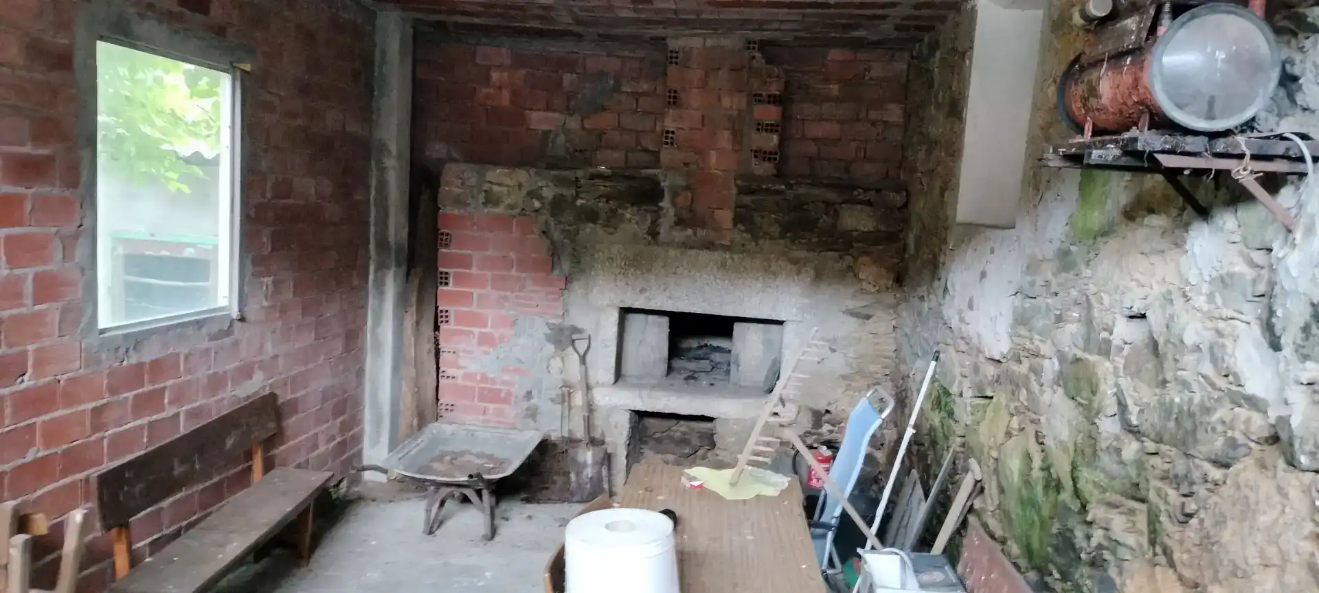 Cuina de Casa o xalet en venda en Moeche
