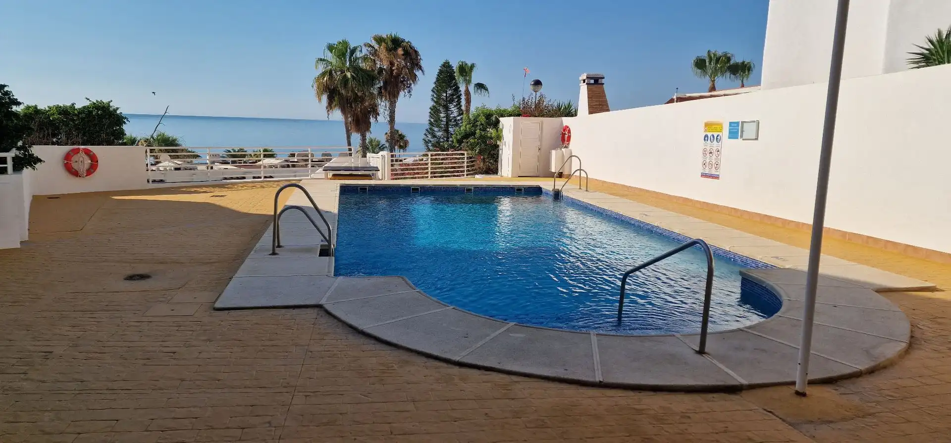 Piscina de Apartament en venda en Mojácar amb Aire condicionat, Calefacció i Terrassa