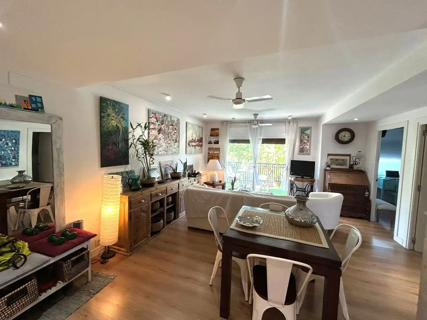Sala de estar de Piso en venta en Calafell con Calefacción