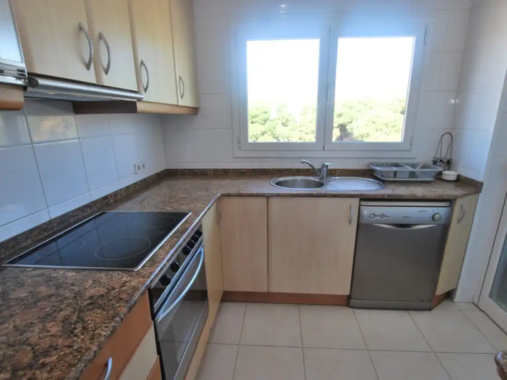 Cocina de Piso de alquiler en Sant Andreu de Llavaneres