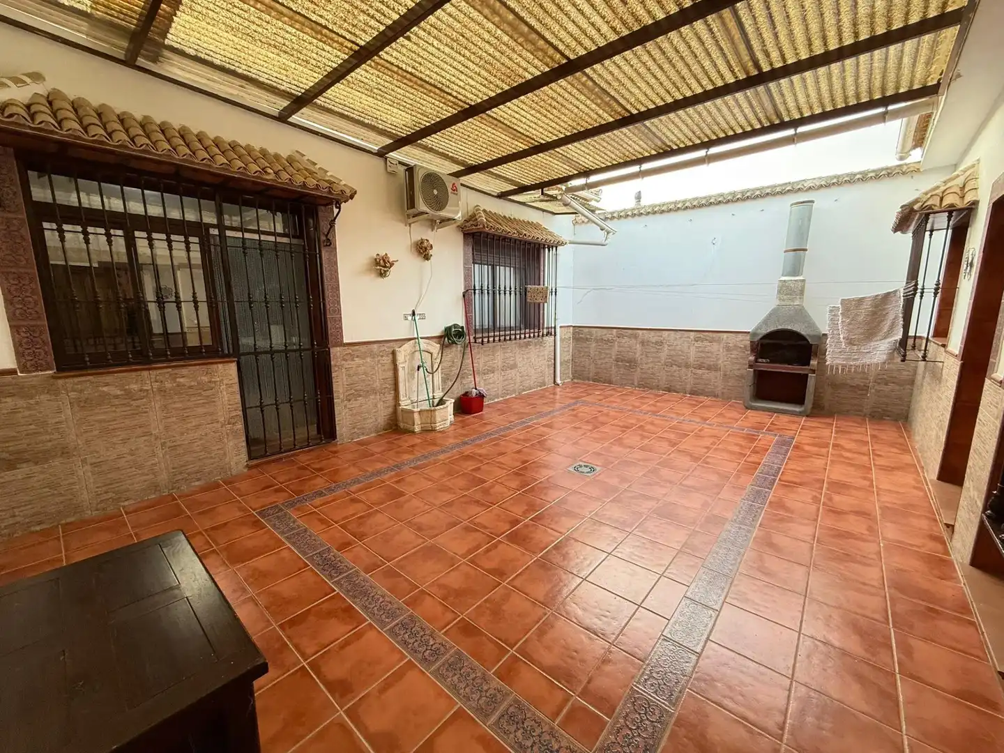 Jardí de Finca rústica en venda en Alameda amb Aire condicionat, Jardí privat i Terrassa