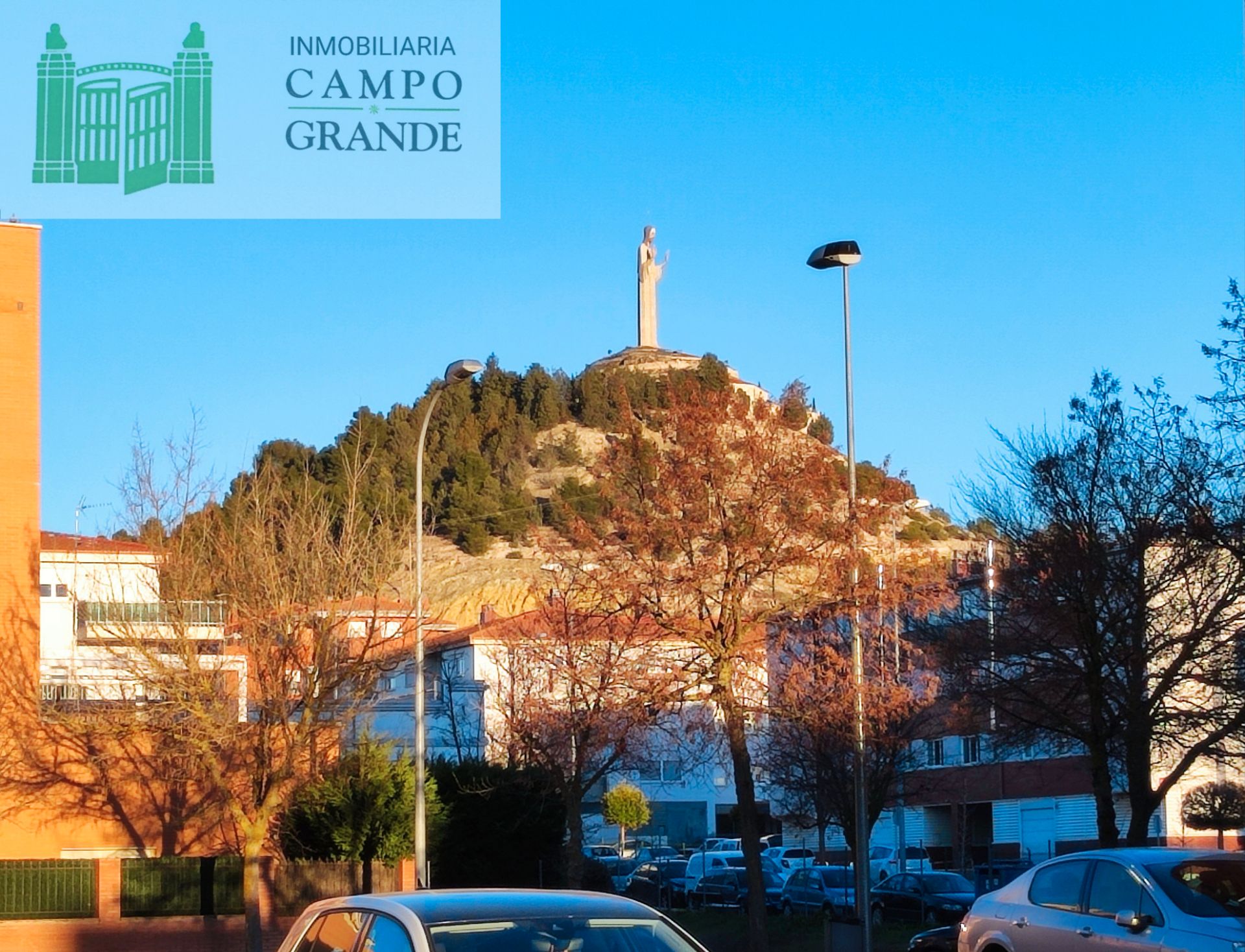 Vista exterior de Pis en venda en Palencia Capital amb Calefacció, Parquet i Traster