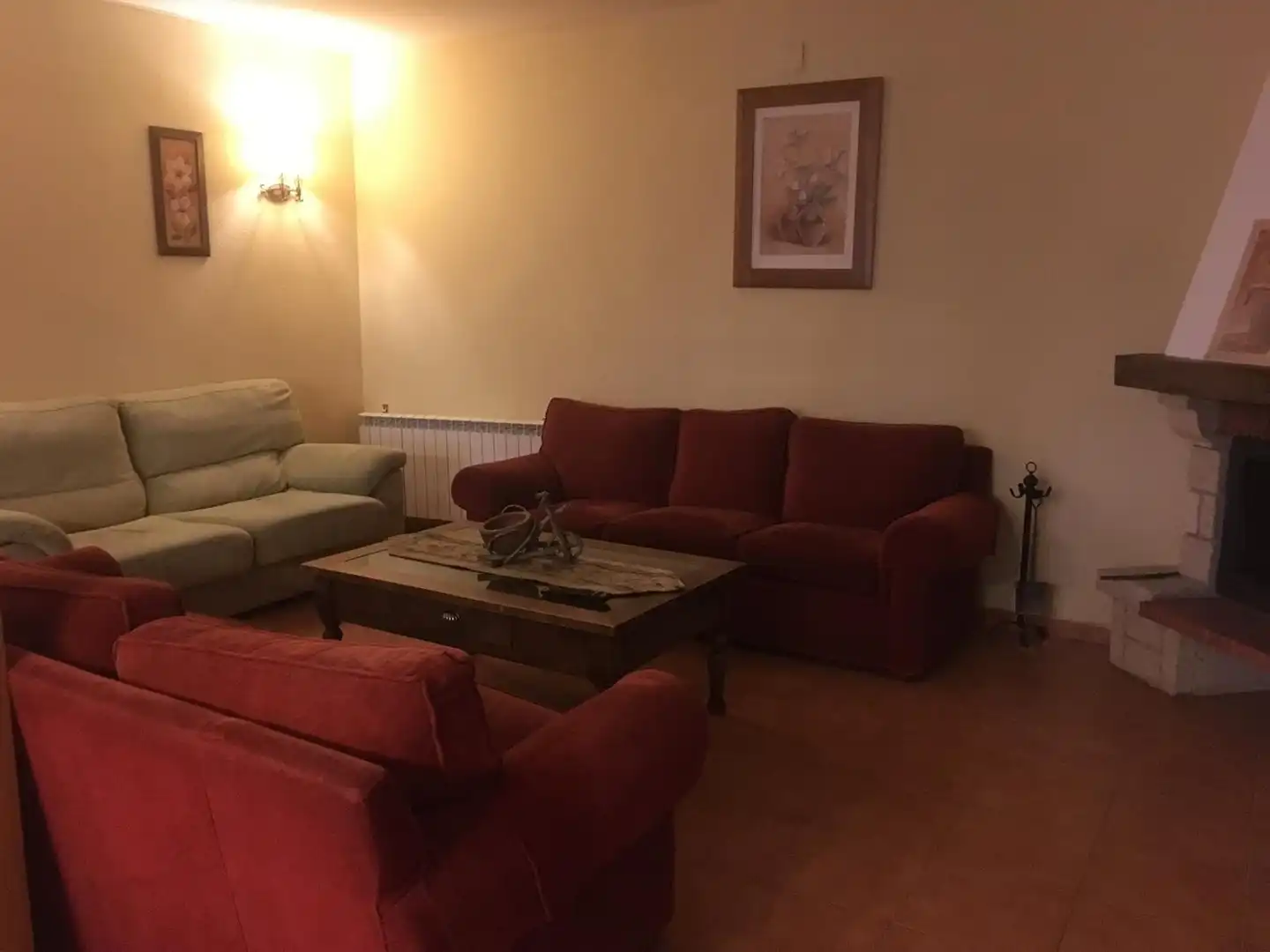Sala de estar de Casa o chalet en venta en Colmenar de Oreja con Aire acondicionado, Calefacción y Amueblado