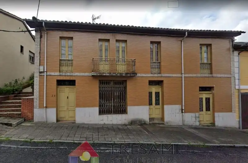 Vista exterior de Casa o chalet en venta en Mieres (Asturias) con Terraza, Trastero y Piscina