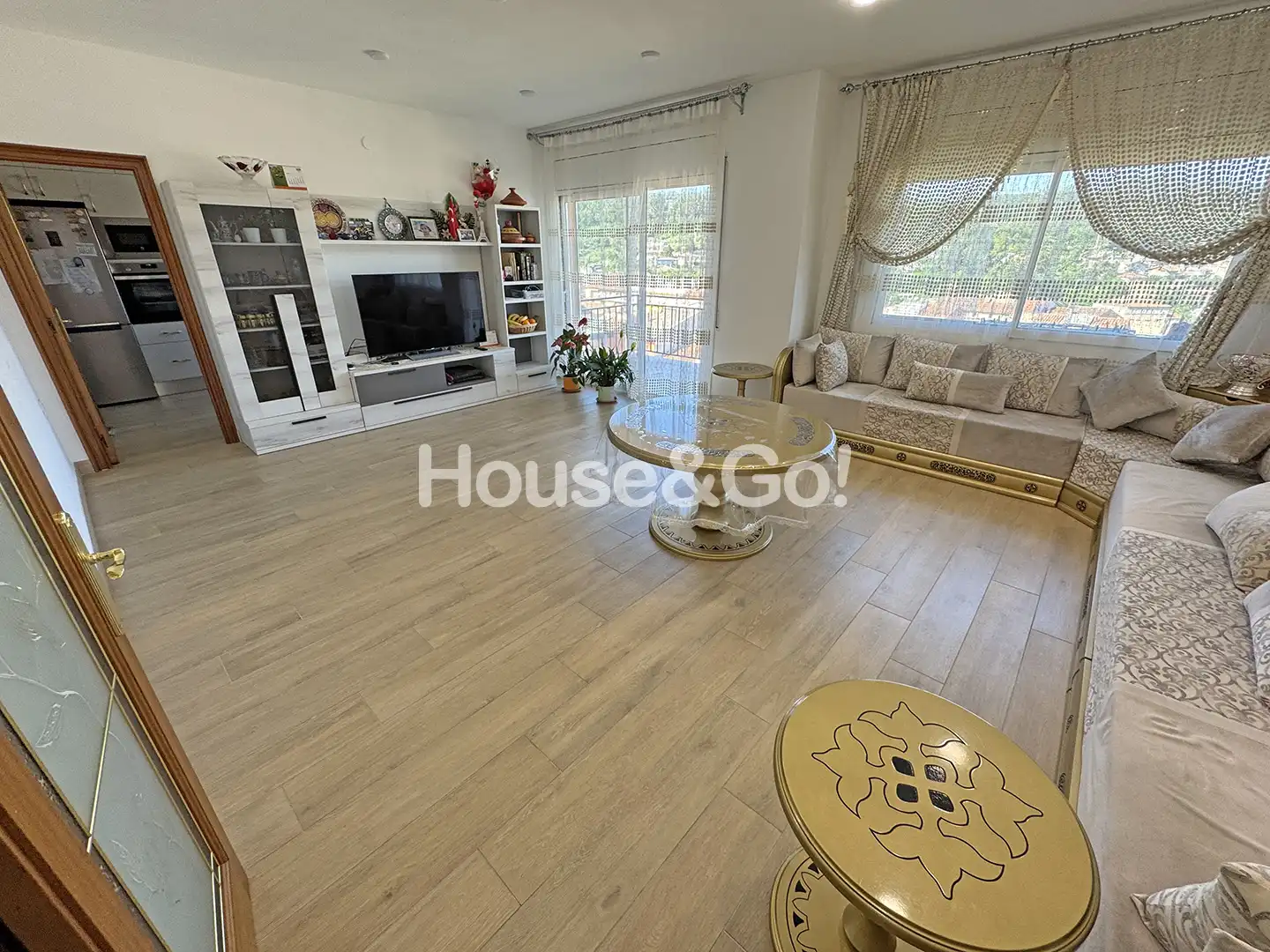 Sala de estar de Piso en venta en Arbúcies con Aire acondicionado, Calefacción y Terraza