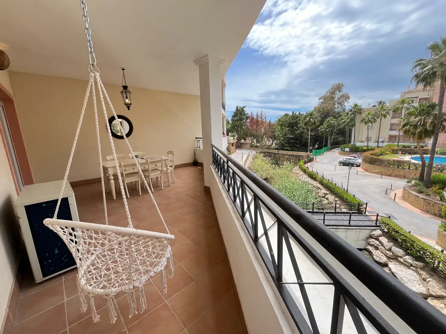Balcony of Flat for sale in Marbella  with Air Conditioner, Terrace and Storage room