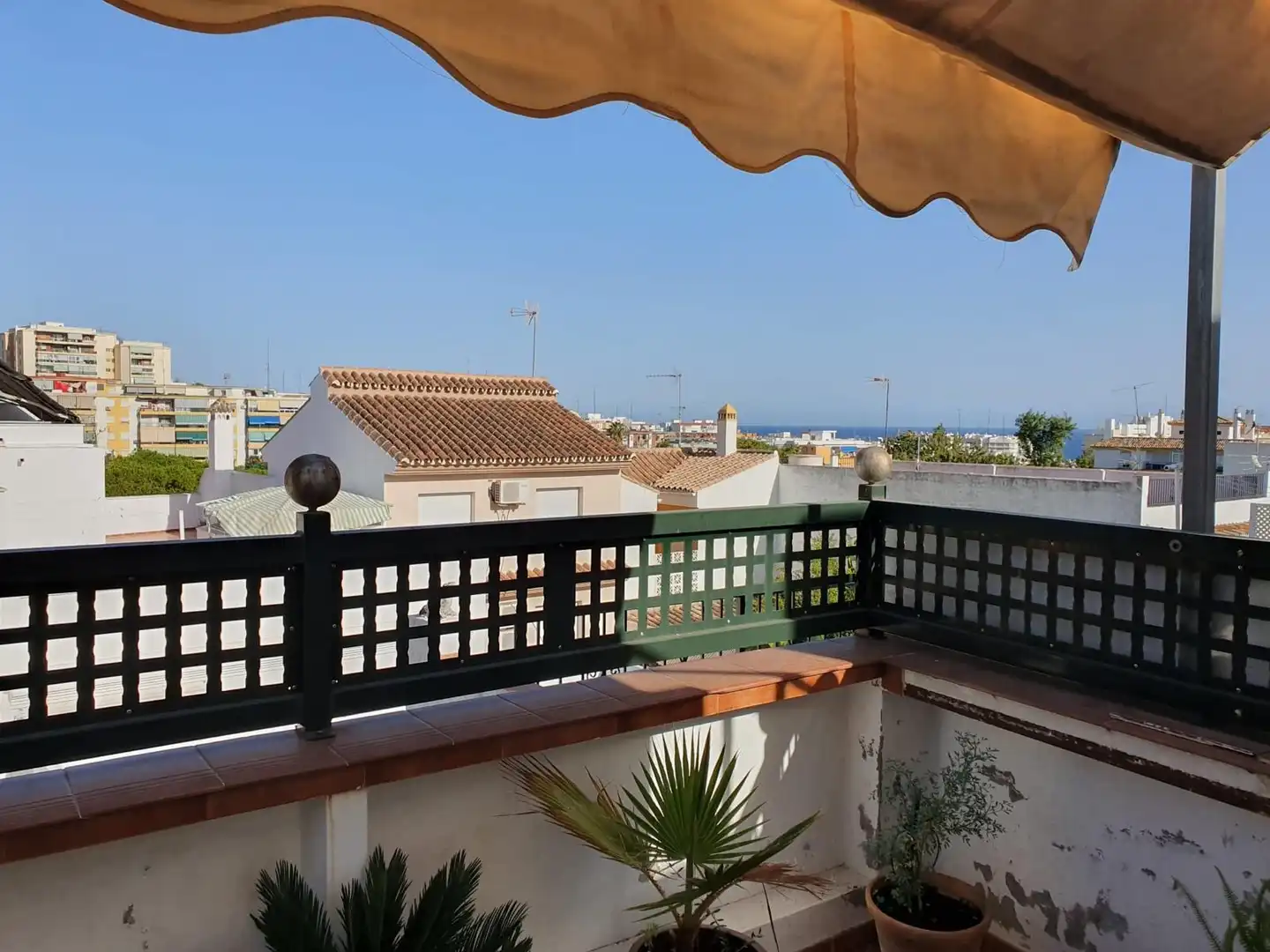 Terraza de Casa adosada en venta en Marbella con Aire acondicionado, Jardín privado y Terraza