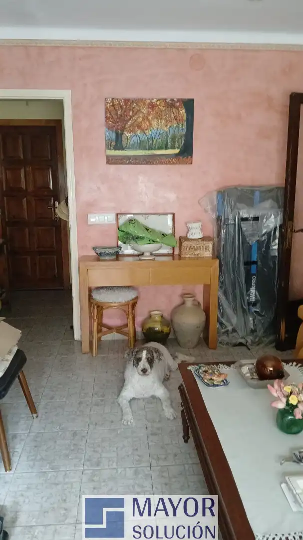 Sala de estar de Piso en venta en Ullà con Jardín privado, Terraza y Amueblado