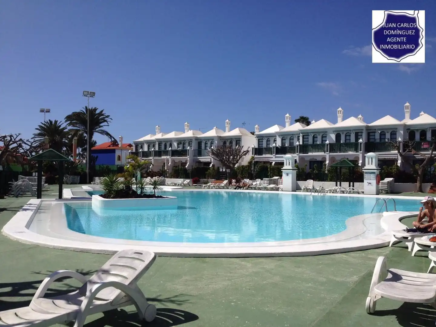 Schwimmbecken von Maisonette zur Miete in San Bartolomé de Tirajana mit Terrasse, Möbliert und Gemeinschaftspool