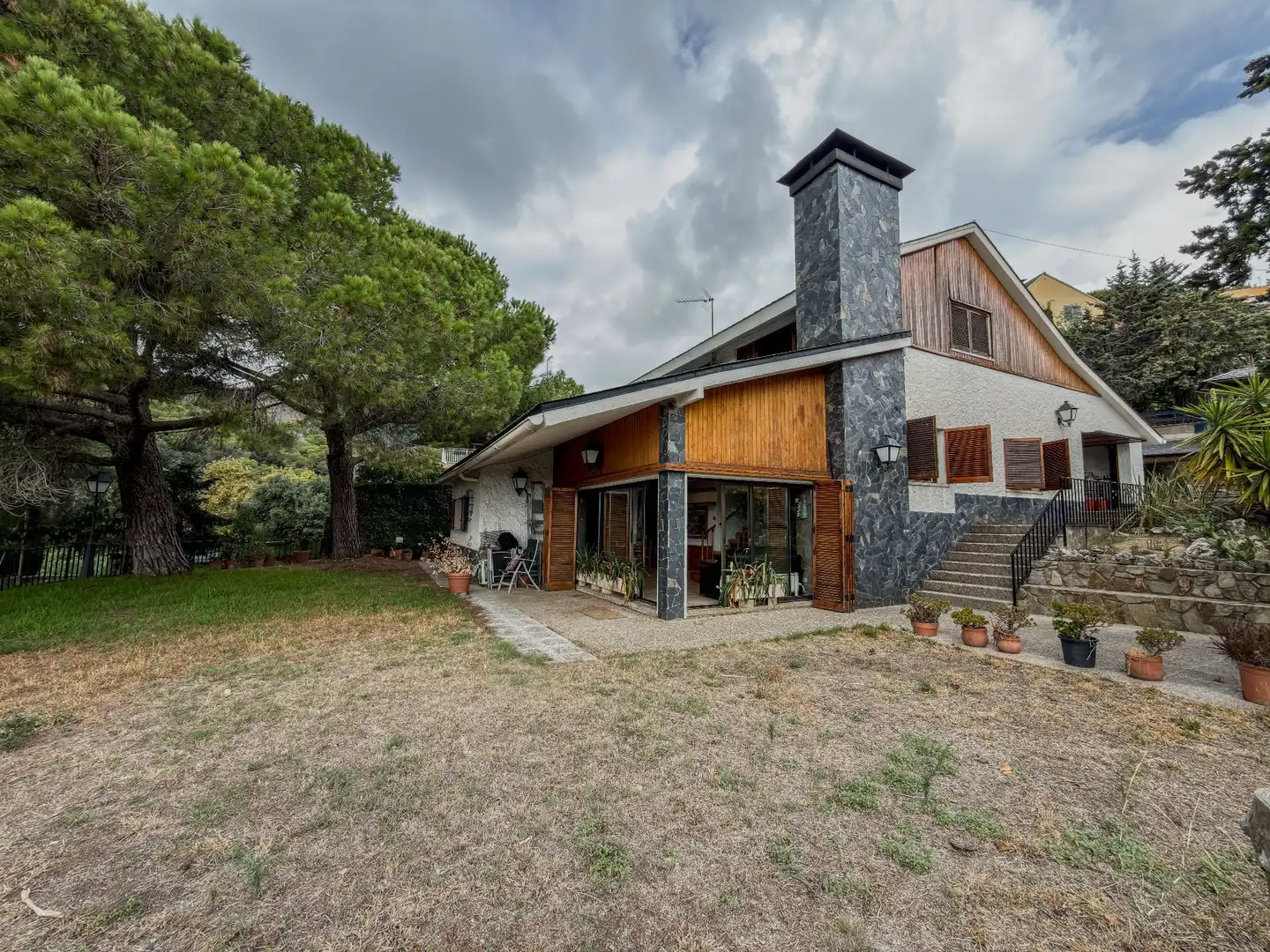 Exterior view of Houses for sale in Alella, Barcelona