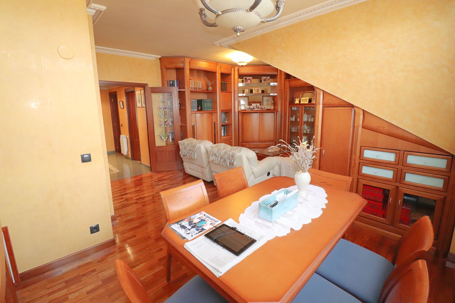 Sala de estar de Ático en venta en Vitoria - Gasteiz con Calefacción, Terraza y Trastero