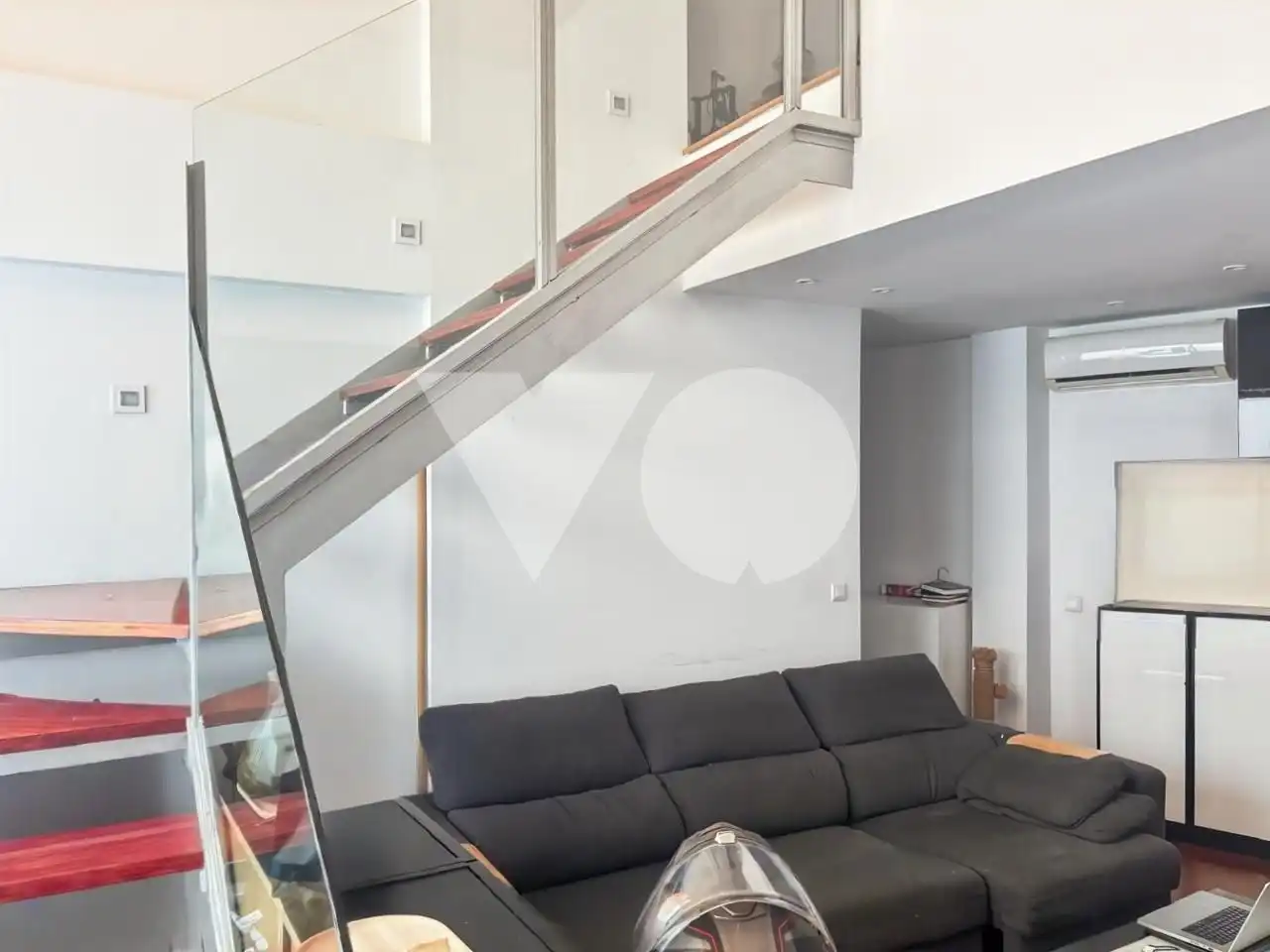 Sala de estar de Dúplex en venta en Madrid con Aire acondicionado