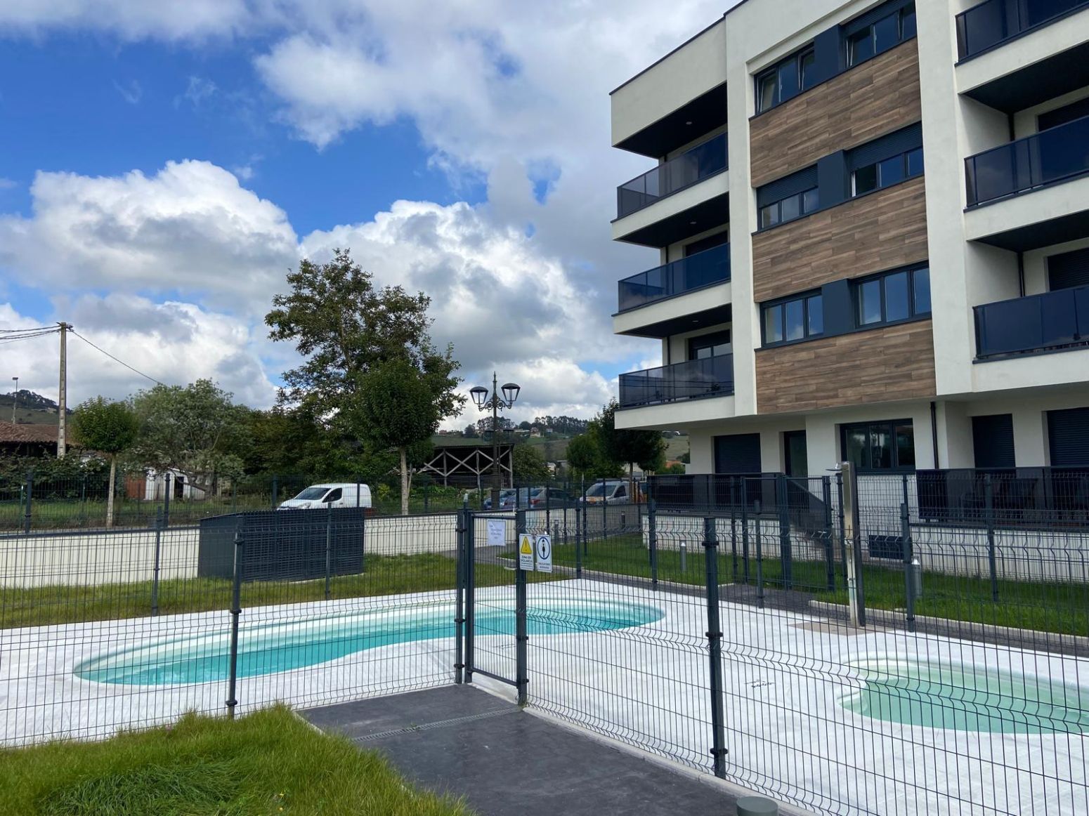 Swimming pool of Flat for sale in Llanera  with Heating, Private garden and Terrace